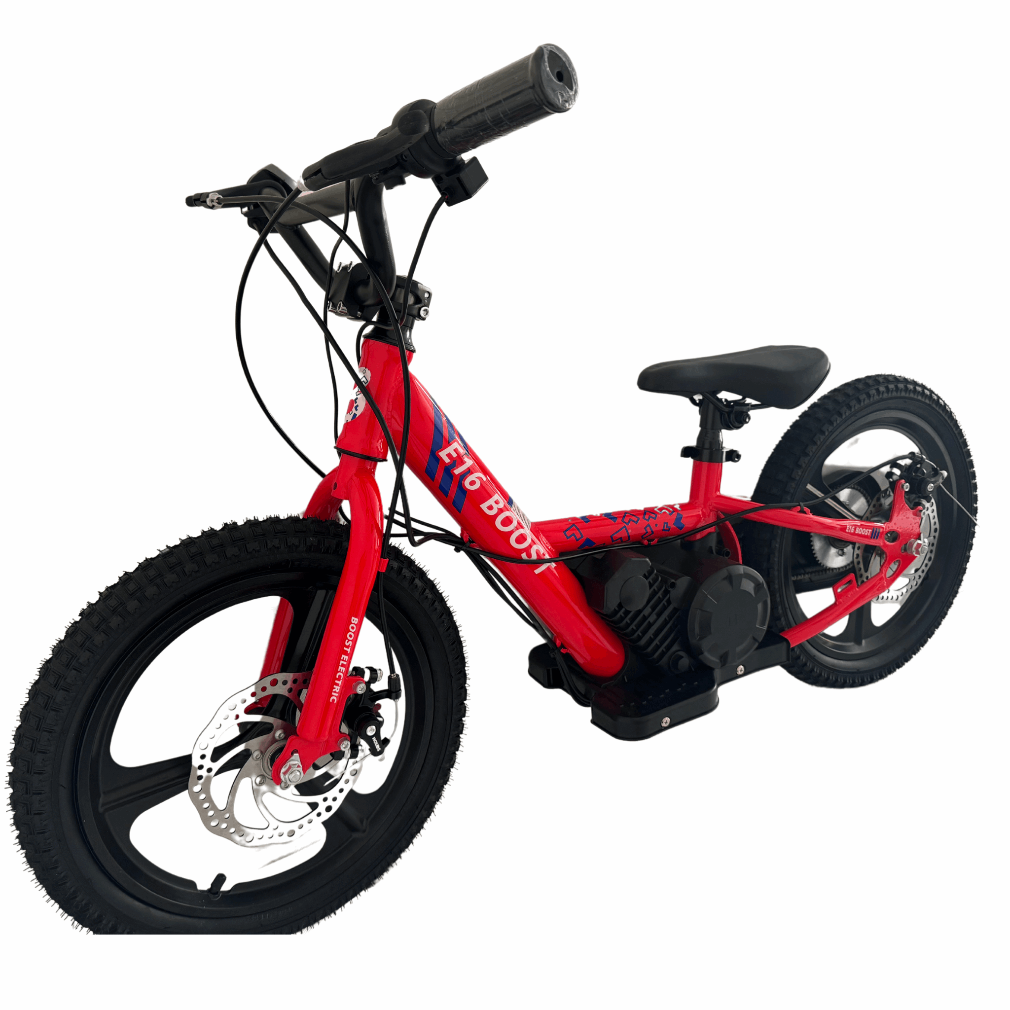 Boost Electric Balance Bike Red 16 For Kids 24V