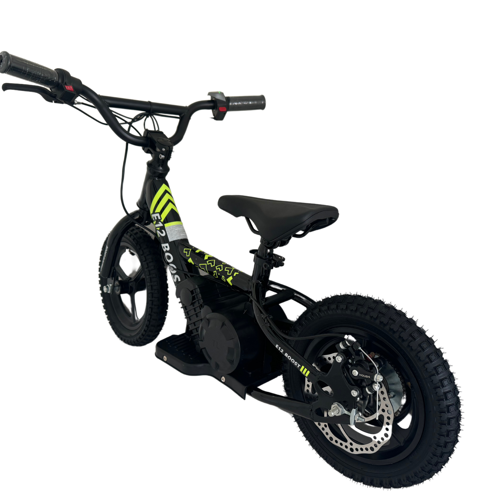 Boost Electric Balance Bike Black 12″ For Kids 24V - boostelectric