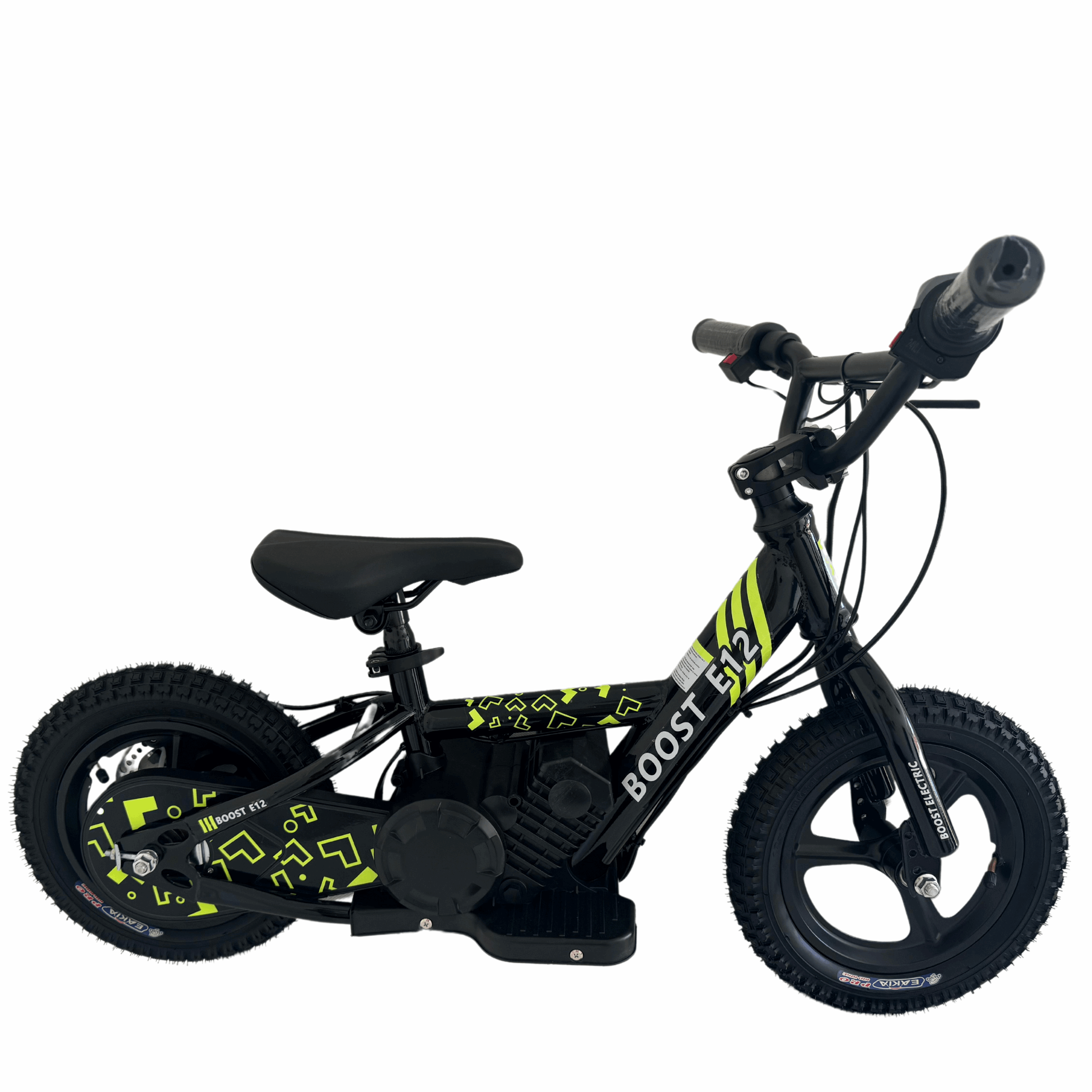 Boost Electric Balance Bike Black 12 For Kids 24V